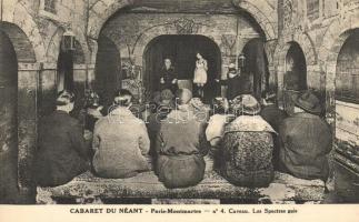 Paris, Cabaret de Néant - 5 pre-1945 postcards