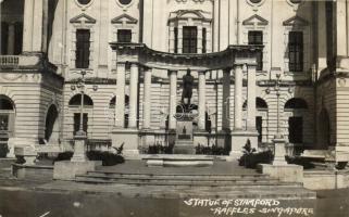 3 db RÉGI szingapúri városképes lap / 3 pre-1945 Singaporean town-view postcards