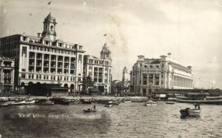 3 db RÉGI szingapúri városképes lap / 3 pre-1945 Singaporean town-view postcards