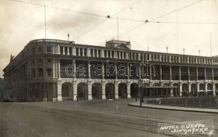 3 db RÉGI szingapúri városképes lap / 3 pre-1945 Singaporean town-view postcards