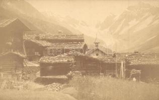 6 db RÉGI svájci városképes lap / 6 pre-1945 Swiss town-view postcards