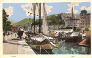 Fiume - 5 pre-1945 postcards