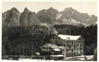 8 db RÉGI olasz képeslap a hegyekből / 8 pre-1945 Italian postcards from the mountains