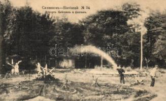 6 db RÉGI orosz városképes lap / 6 pre-1945 Russian town-view postcards