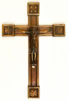 Bronz feszület / Bronze crucifix 27 cm