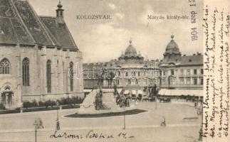 6 db RÉGI erdélyi és felvidéki városképes lap / 6 pre-1945 Slovakian and Transylvanian town-view pos...