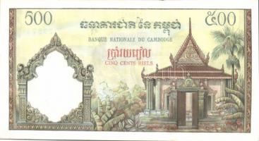 Kambodzsa 1972. 5R, 100R, 100R variáns, 500R T:I