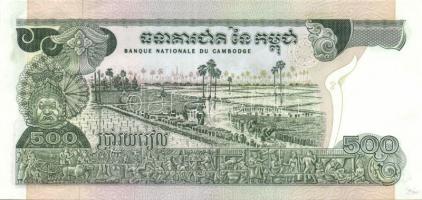 Kambodzsa 1973. 100R, 500R, 1000R T:I