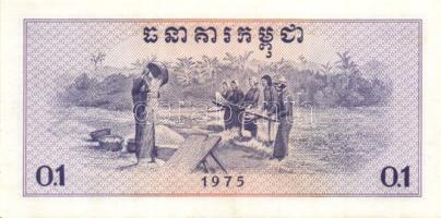 Kambodzsa 1975. 0,1R, 5R, 10R, 50R T:I