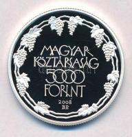 2008. 5000Ft Ag "Tokaji Történelmi Borvidék" T:PP 
Adamo EM219