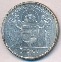 1930. 5P Ag "Horthy jobbra" T:2 fo.
Adamo P8