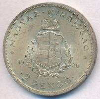 1936. 2P Ag "Liszt Ferenc" T:2 patina
Adamo P7.3