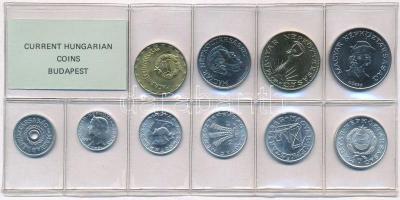 1987. 2f-20Ft (10xklf) érmés forgalmi sor fóliatokban T:1 tok sérült
Adamo FO20