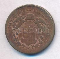 1868KB 1kr Cu "Angyalos címer" T:2-,3
Adamo M4.1