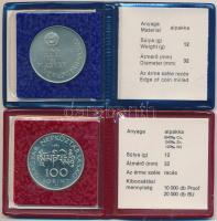1981. 100Ft Ni "FAO I. - Világélelmezési nap" + 1983. 100Ft alpakka "Széchenyi István...