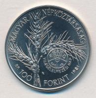 1981. 100Ft Ni "FAO I. - Világélelmezési nap" + 1983. 100Ft alpakka "Széchenyi István...