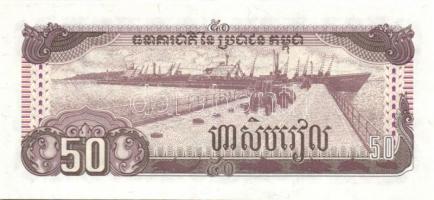 Kambodzsa 1990-92. 50R, 100R, 200R, 500R, 2000R egy kivételével teljes sor! T:I