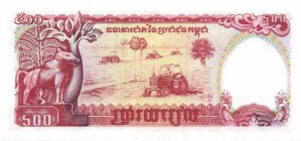 Kambodzsa 1990-92. 50R, 100R, 200R, 500R, 2000R egy kivételével teljes sor! T:I