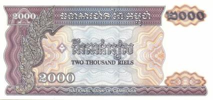 Kambodzsa 1990-92. 50R, 100R, 200R, 500R, 2000R egy kivételével teljes sor! T:I