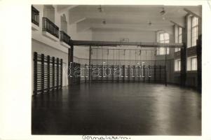 1938 Budapest XI. Az Isteni Megváltó Leányai Budai Szent Margit tan- és nevelőintézete, belső. Szent...