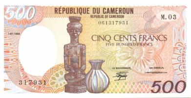 Kamerun 1988.01.1. 500Fr T:I