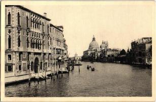 Venice, Venezia; Canal Grande e Chiesa della Salute / channel with church