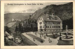 Baden bei Wien, Musiker-Erholungsheim / hotel