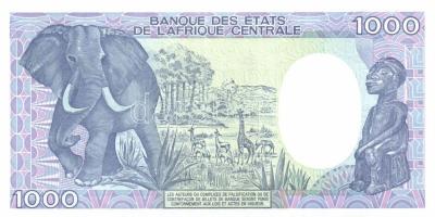 Kamerun 1989.01.1. 1000Fr T:I