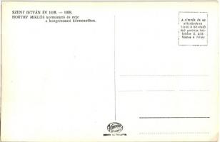 Horthy Miklós - 2 db régi motívumlap: Horthy Miklós a marosvásárhelyi vasútállomáson 1940-ben (fotó)...