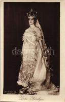 IV. Károly és Zita - 2 db régi motívumlap: Károly és Zita koronázása, Zita királyné / 2 pre-1945 roy...