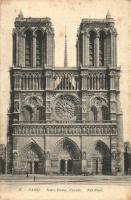 8 db régi külföldi városképes lap: 6 Párizs, 1 Róma, 1 Assisi / 8 pre-1945 European town-view postca...