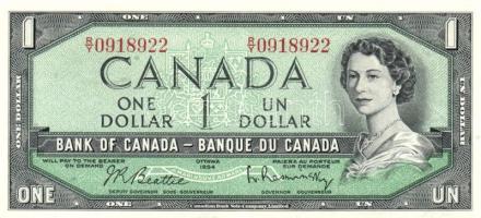 Kanada 1954. 1$ T:I