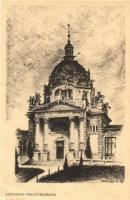 16 db modern magyar városképes lap: 7 Budapest, 1 Pápa, 1 Miskolc, 1 Gárdony, 1 Jásd, 1 Csesznek, 1 ...