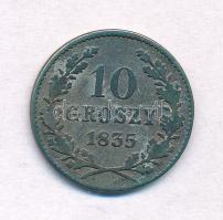 Lengyelország / Krakkó 1835. 10gr billon T:3,3-
Poland / Krakow 1835. 10 Groszy billon C:F,VG
Krau...