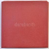 1984. "Magyarország - Szovjetunió Bélyegkiállítás - Budapest 1984" eozin mázas Zsolnay por...