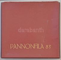 1983. "Pannofila '83' Bélyegkiállítás - Pécs" eozin mázas Zsolnay porcelán emlék...