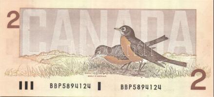 Kanada 1986. 2$ (2x) 2klf aláírással T:I