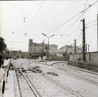 cca 1971 Budapest, Moszkva téri metró építkezés felszíni munkái, 11 db szabadon felhasználható, vint...