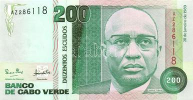 Zöld-foki szigetek 1989. 100Esc, 200Esc, 500Esc, 1000Esc, 2500Esc teljes sor! T:I