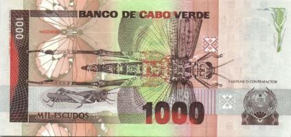 Zöld-foki szigetek 1989. 100Esc, 200Esc, 500Esc, 1000Esc, 2500Esc teljes sor! T:I