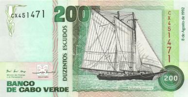 Zöld-foki szigetek 1992. 200Esc, 500Esc, 1000Esc teljes sor! T:I