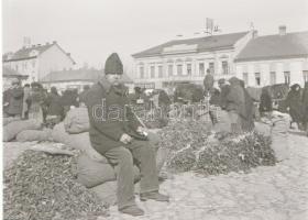 cca 1930 Szegedi városképek, dr. Bónis László (?-?) szegedi rendőrfogalmazó hagyatékából 10 db szaba...