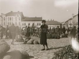 cca 1930 Szegedi városképek, dr. Bónis László (?-?) szegedi rendőrfogalmazó hagyatékából 10 db szaba...