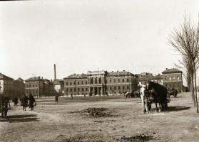 cca 1930 Szegedi városképek, dr. Bónis László (?-?) szegedi rendőrfogalmazó hagyatékából 10 db szaba...