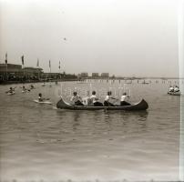 cca 1965 Sinka Antal (?-?) hagyatékából 13 db vintage negatív,  6x6 cm