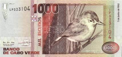 Zöld-foki szigetek 1992. 200Esc, 500Esc, 1000Esc teljes sor! T:I