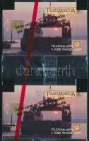 2 db Balaton Ferry motívumos telefonkártya, összefüggő, bontatlan csomagolásban
