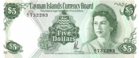 Kajmán szigetek 1974. 5$ T:I