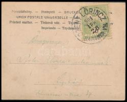 1904 Vintage lady (9 cm x 7 cm)