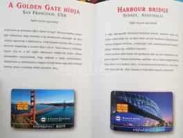 7 db tematikus díszberakó + Telefonkártya-katalógus 1991-1999